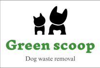 GREEN SCOOP DOG WASTE REMOVAL