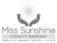 MISS SUNSHINE CHARITY PAGEANT SPREADING SUNSHINE THROUGH KINDNESS