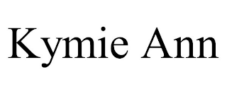 KYMIE ANN