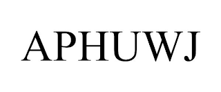 APHUWJ