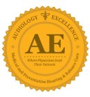 ·AUDIOLOGY EXCELLENCE ·MEDICAL AND PREVENTATIVE HEARING & BALANCE CARE AE WHERE PHYSICIANS SEND THEIR PATIENTS