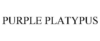 PURPLE PLATYPUS