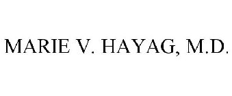 MARIE V. HAYAG MD