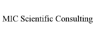 MIC SCIENTIFIC CONSULTING