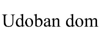 UDOBAN DOM