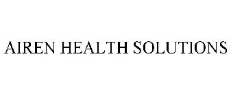 AIREN HEALTH SOLUTIONS