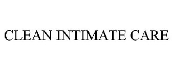 CLEAN INTIMATE CARE