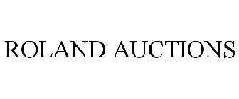 ROLAND AUCTIONS