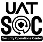 UAT SOC SECURITY OPERATIONS CENTER