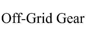 OFF-GRID GEAR