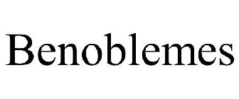 BENOBLEMES