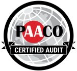 PAACO CERTIFIED AUDIT