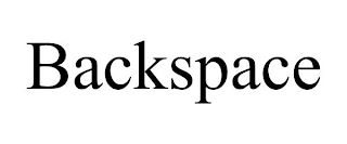 BACKSPACE