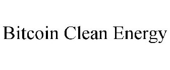BITCOIN CLEAN ENERGY