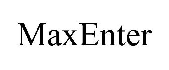 MAXENTER
