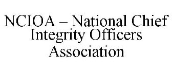 NCIOA - NATIONAL CHIEF INTEGRITY OFFICERS ASSOCIATION