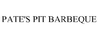 PATE'S PIT BARBEQUE