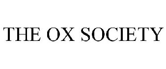 THE OX SOCIETY