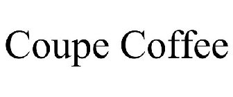 COUPE COFFEE