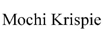 MOCHI KRISPIE