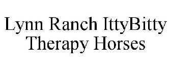 LYNN RANCH ITTYBITTY THERAPY HORSES