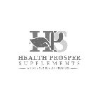 HPS HEALTH PROSPER SUPPLEMENTS WHERE YOUR HEALTH PROSPERS