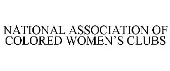 NATIONAL ASSOCIATION OF COLORED WOMEN'S CLUBS