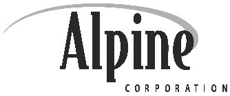 ALPINE CORPORATION