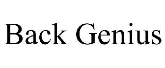 BACK GENIUS