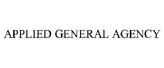 APPLIED GENERAL AGENCY