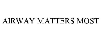 AIRWAY MATTERS MOST