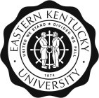 EASTERN KENTUCKY· UNIVERSITY· UNITED WE STAND DIVIDED WE FALL 1874