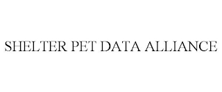 SHELTER PET DATA ALLIANCE