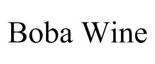 BOBA WINE