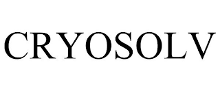 CRYOSOLV