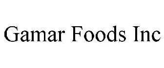 GAMAR FOODS INC