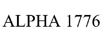 ALPHA 1776