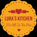 LURA'S KITCHEN IT'S ALL IN THE MIX