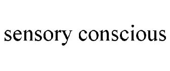 SENSORY CONSCIOUS