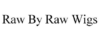 RAW BY RAW WIGS