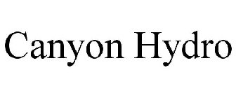 CANYON HYDRO