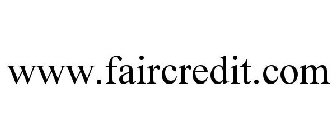 WWW.FAIRCREDIT.COM