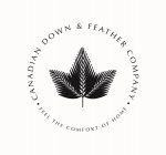 CANADIAN DOWN & FEATHER COMPANY FEEL THE COMFORT OF HOME