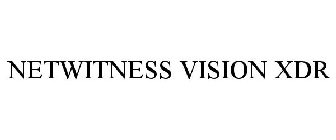 NETWITNESS VISION XDR
