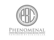 PBC PHENOMENAL BUSINESS COACHING POWERED BY ZIG ZIGLAR