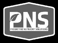 PNS PREDICTIVE NUTRIENT SOLUTIONS