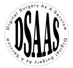 DIGITAL SURGERY AS A SERVICE DSAAS DIGITAL SURGERY AS A SERVICE