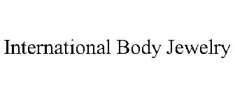 INTERNATIONAL BODY JEWELRY
