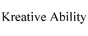 KREATIVE ABILITY