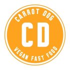 CD CARROT DOG VEGAN FAST FOOD